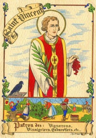 saint vincent patron des vignerons