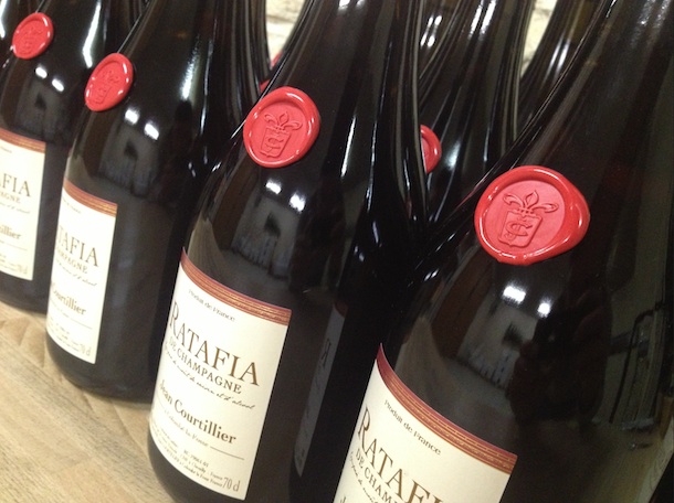sceau ratafia champagne courtillier, mar 2013 sceau ratafia champagne courtillier