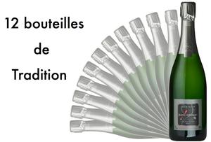 12 bouteilles de Brut Tradition